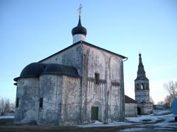 Бориса и Глеба церковь в Кидекше. 1152. Вид с северо-восточной стороны